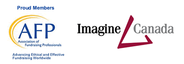 AFP and Imagine Canada Logos